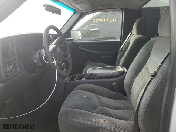2002 Chevrolet Silverado 1500 with VIN 1GCEC14W42Z286600, listed as a Copart auction lot 42590885 with 234,109 mi miles and Salvage Title. Bid and sale history available at carsss.com. Image 7.