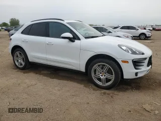 2018 Porsche Macan S with VIN WP1AB2A55JLB32321, listed as a Copart auction lot 58345565 with 99,291 mi miles and Salvage title. Bid and sale history available at DreamBid. Image 4.