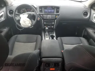 2017 Nissan Pathfinder SV z VIN 5N1DR2MN0HC681016, wystawiony jako Copart lot #87638785 z przebiegiem 173 130 mil mil oraz Szkoda całkowita • Salvage title. Historia ofert i sprzedaży dostępna na DreamBid. Obrazek 8.