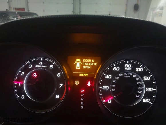 2012 Acura MDX Advance Pkg with VIN 2HNYD2H60CH517935, listed as a IAAI auction lot 41641434 with 215799 miles. Bid and sale history available at carsss.com. Image 7.