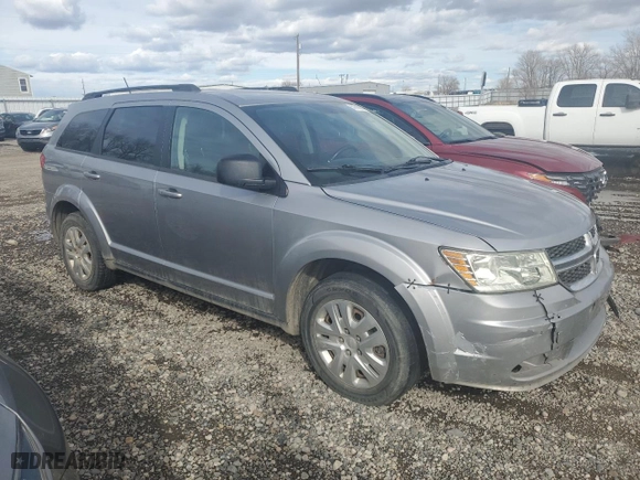 2017 Dodge Journey SE with VIN 3C4PDCAB0HT707134, listed as a Copart auction lot 50392885 with 112,934 mi miles and Clean Title. Bid and sale history available at carsss.com. Image 4.
