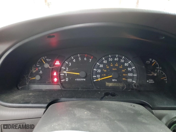 2002 Toyota Tundra SR5 with VIN 5TBRN34122S237031, listed as a Copart auction lot 85034004 with 158,925 mi miles and Salvage Title. Bid and sale history available at carsss.com. Image 9.