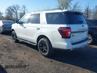 2024 Ford Expedition Timberline with VIN 1FMJU1RG1REB10629, listed as a IAAI auction lot 41974714 with 1,232 mi miles and . Bid and sale history available at DreamBid. Image 3.