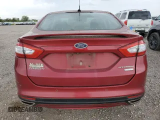 2016 Ford Fusion Titanium with VIN 3FA6P0K98GR245775, listed as a Copart auction lot 54717845 with 118,906 mi miles and Clean Title. Bid and sale history available at carsss.com. Image 6.