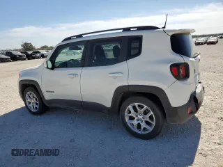 2017 Jeep Renegade Latitude with VIN ZACCJABB4HPG67092, listed as a Copart auction lot 42410215 with 122,085 mi miles and Salvage Title. Bid and sale history available at carsss.com. Image 2.