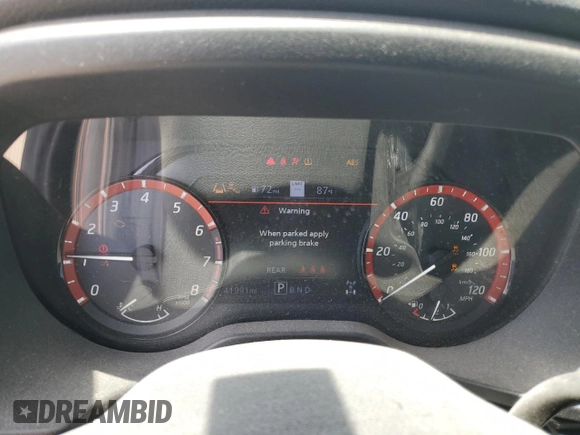 2021 Nissan Titan Pro-4X z VIN 1N6AA1ED0MN533801, wystawiony jako Copart lot #53301215 z przebiegiem 41 991 mil mil oraz Szkoda całkowita • Salvage title. Historia ofert i sprzedaży dostępna na DreamBid. Obrazek 9.
