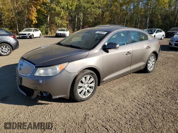 2010 Buick LaCrosse CXL with VIN 1G4GK5EG8AF187476, listed as a Copart auction lot 76666944 with 296,448 mi miles and Salvage title. Bid and sale history available at DreamBid. Image 1.