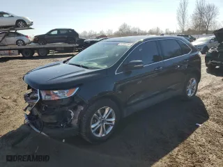 2015 Ford Edge SEL with VIN 2FMTK4J99FBB68895, listed as a Copart auction lot 47308185 with 203,761 mi miles and Salvage Title. Bid and sale history available at carsss.com. Image 1.