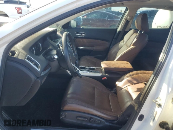 2018 Acura TLX Technology z VIN 19UUB2F56JA010636, wystawiony jako Copart lot #49726815 z przebiegiem Nie podano mil oraz Szkoda całkowita • Salvage title. Historia ofert i sprzedaży dostępna na DreamBid. Obrazek 7.