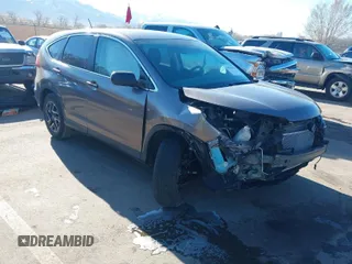 2016 Honda CR-V SE with VIN 5J6RM4H40GL118420, listed as a IAAI auction lot 41879744 with 105,792 mi miles and . Bid and sale history available at carsss.com. Image 1.