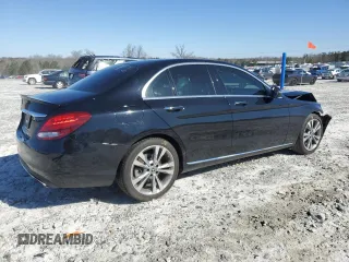 2018 Mercedes-Benz C with VIN 55SWF4JB4JU241898, listed as a Copart auction lot 49443245 with 73,906 mi miles and Salvage Title. Bid and sale history available at carsss.com. Image 3.