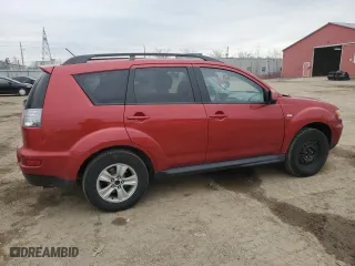 2011 Mitsubishi Outlander ES with VIN JA4AS2AW7BU608763, listed as a Copart auction lot 50945575 with 190,856 mi miles and Clean Title. Bid and sale history available at carsss.com. Image 3.
