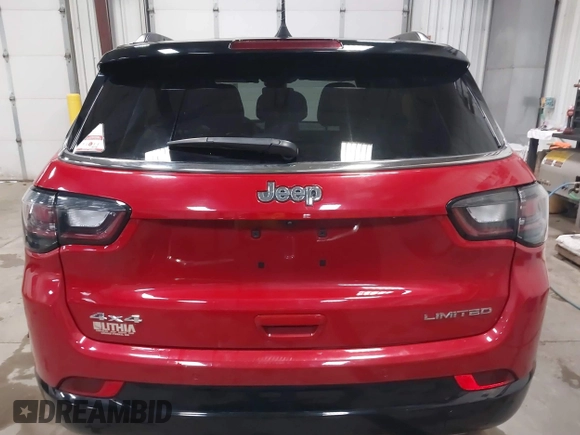 2023 Jeep Compass (RED) Edition with VIN 3C4NJDCN3PT524273, listed as a IAAI auction lot 41389105 with 10,453 mi miles and . Bid and sale history available at carsss.com. Image 16.