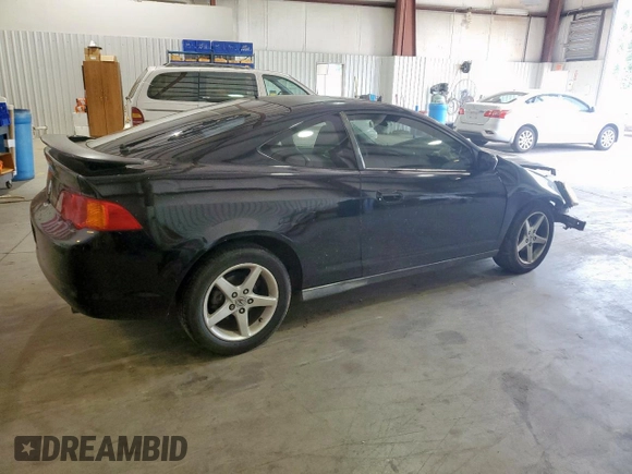 2004 Acura RSX with VIN JH4DC54854S014345, listed as a Copart auction lot 57775805 with 189,947 mi miles and Salvage title. Bid and sale history available at DreamBid. Image 3.