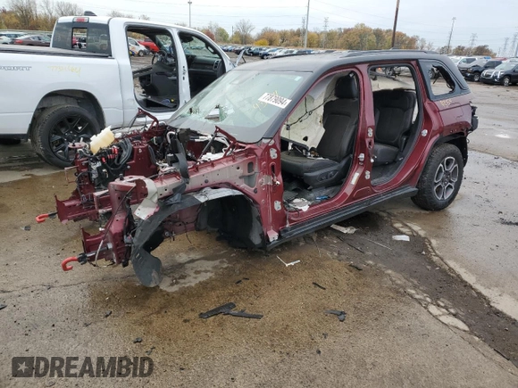 2022 Jeep Grand Cherokee Trailhawk with VIN 1C4RJHCG3N8574354, listed as a Copart auction lot 77879094 with Not provided miles and Non repairable. Bid and sale history available at DreamBid. Image 1.