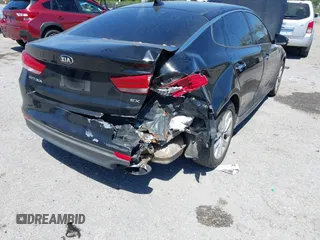 2017 Kia Optima EX with VIN 5XXGU4L35HG142807, listed as a IAAI auction lot 41856251 with 104,634 mi miles and . Bid and sale history available at carsss.com. Image 17.