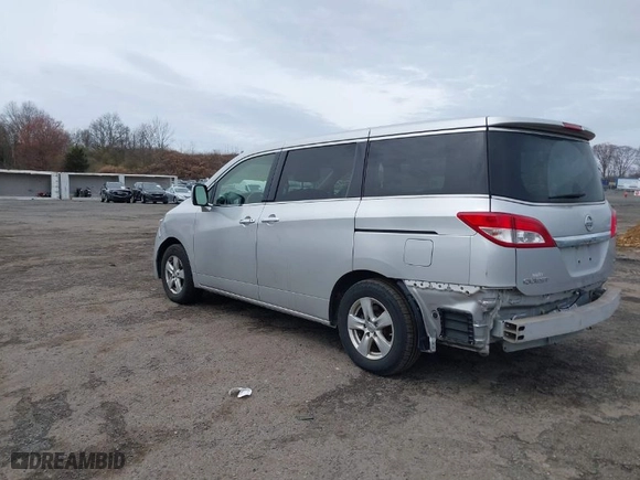 2014 Nissan Quest S with VIN JN8AE2KP1E9108520, listed as a IAAI auction lot 41935137 with 183,034 mi miles. Bid and sale history available at carsss.com. Image 3.