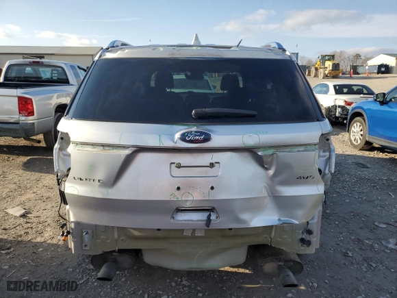 2017 Ford Explorer Limited with VIN 1FM5K8F85HGC92447, listed as a Copart auction lot 45286735 with 172,360 mi miles and Salvage Title. Bid and sale history available at carsss.com. Image 6.