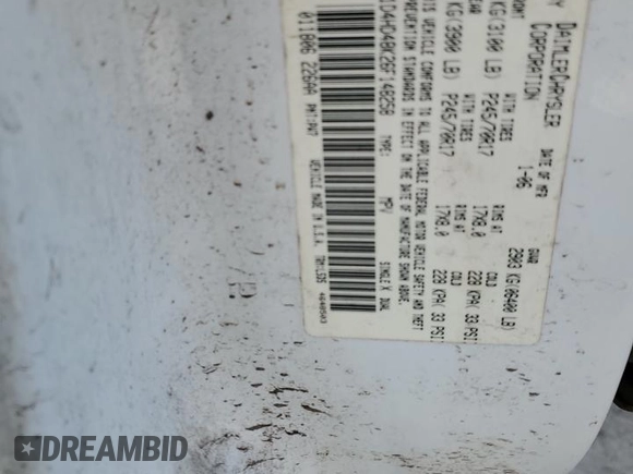 2006 Dodge Durango z VIN 1D4HD48K26F148258, wystawiony jako Copart lot #47018825 z przebiegiem Nie podano mil oraz Szkoda całkowita • Salvage title. Historia ofert i sprzedaży dostępna na DreamBid. Obrazek 13.