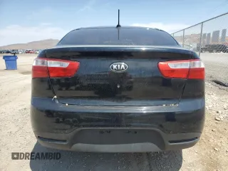2013 Kia Rio LX with VIN KNADM4A37D6164867, listed as a Copart auction lot 64719374 with 112,840 mi miles and Salvage Title. Bid and sale history available at carsss.com. Image 6.