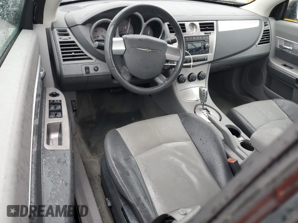2008 Chrysler Sebring Touring with VIN 1C3LC55R48N681386, listed as a Copart auction lot 55488205 with 89,928 mi miles and Salvage Title. Bid and sale history available at DreamBid. Image 8.