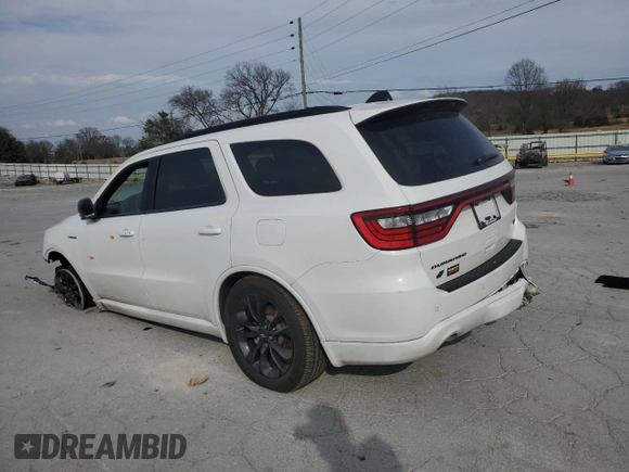 2023 Dodge Durango R/T Plus с VIN 1C4SDJCT3PC690134, выставлен на аукционе Copart как лот 47897995 с пробегом 9 561 миль миль и Чистый • Clean title. История ставок и продаж доступна на DreamBid. Изображение 2.