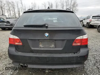 2006 BMW 5 Series 530xi with VIN WBANN73556B799078, listed as a Copart auction lot 42966615 with 252,589 mi miles and Salvage Title. Bid and sale history available at carsss.com. Image 6.