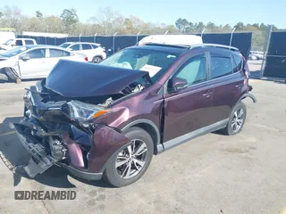 2018 Toyota RAV4 XLE with VIN 2T3WFREV1JW501431, listed as a IAAI auction lot 41880896 with 19,531 mi miles. Bid and sale history available at carsss.com. Image 16.