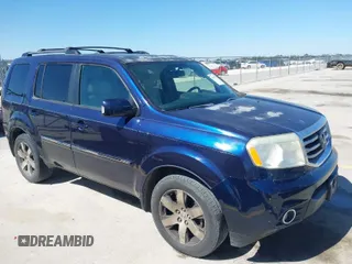 2013 Honda Pilot Touring with VIN 5FNYF3H94DB018384, listed as a IAAI auction lot 41672767 with 188,922 mi miles and . Bid and sale history available at carsss.com. Image 1.