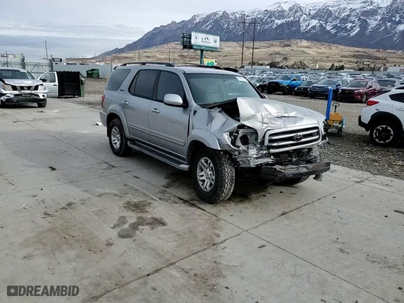 2003 Toyota Sequoia Limited with VIN 5TDBT48A53S166018, listed as a Copart auction lot 47781875 with 201,072 mi miles and Salvage Title. Bid and sale history available at carsss.com. Image 12.