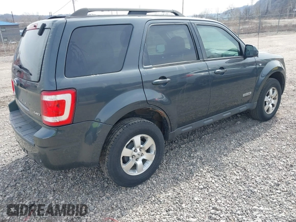 2008 Ford Escape Limited with VIN 1FMCU94138KB00498, listed as a IAAI auction lot 41844905 with 181,736 mi miles. Bid and sale history available at carsss.com. Image 4.