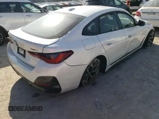 2022 BMW i4 eDrive40 z VIN WBY73AW00NFM84077, wystawiony jako Copart lot #58370142 z przebiegiem Nie podano mil oraz . Historia ofert i sprzedaży dostępna na DreamBid. Obrazek 4.