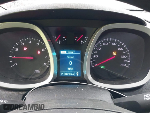 2015 Chevrolet Equinox LT with VIN 2GNALBEK2F6392875, listed as a IAAI auction lot 41185200 with 42,186 mi miles. Bid and sale history available at carsss.com. Image 7.