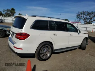 2018 Mercedes-Benz GLS with VIN 4JGDF6EE1JB167010, listed as a Copart auction lot 77436153 with Not Provided miles. Bid and sale history available at carsss.com. Image 3.