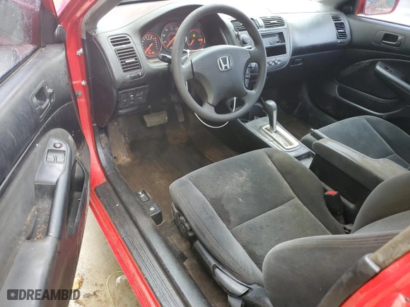2003 Honda Civic EX with VIN 1HGEM22983L037979, listed as a Copart auction lot 46069765 with 299,995 mi miles and Salvage Title. Bid and sale history available at carsss.com. Image 8.