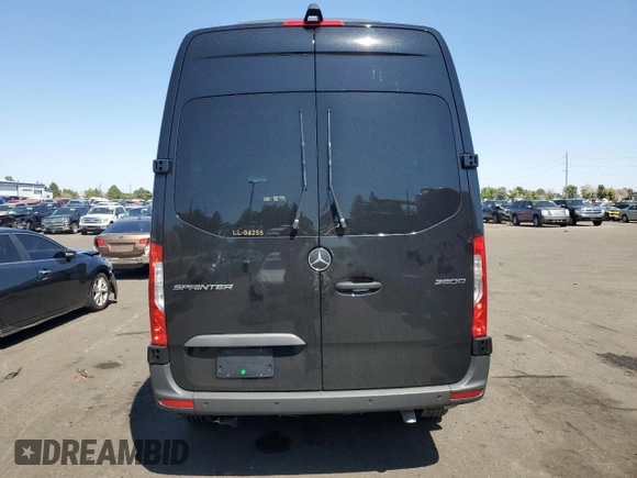 2024 Mercedes-Benz Sprinter with VIN W1Z4NFHY4RP668167, listed as a Copart auction lot 69724604 with 2,342 mi miles and Salvage Title. Bid and sale history available at DreamBid. Image 6.