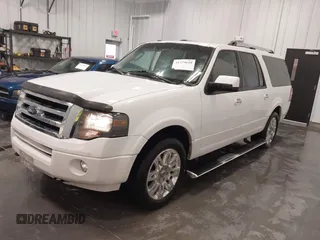 2014 Ford Expedition Max Limited с VIN 1FMJK2A5XEEF49036, выставлен на аукционе IAAI как лот 41379610 с пробегом 203 282 миль миль и . История ставок и продаж доступна на DreamBid. Изображение 2.