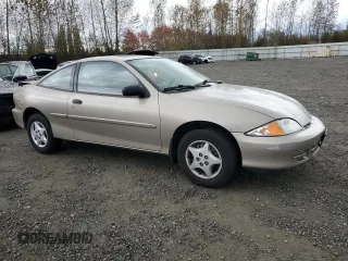 2002 Chevrolet Cavalier with VIN 1G1JC124027303493, listed as a Copart auction lot 75438084 with 134,396 mi miles and Salvage Title. Bid and sale history available at carsss.com. Image 4.