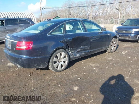 2006 Audi A6 with VIN WAUDG74F16N024899, listed as a IAAI auction lot 41352402 with 139,837 mi miles. Bid and sale history available at carsss.com. Image 4.