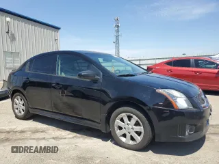 2010 Nissan Sentra SR with VIN 3N1AB6AP8AL632653, listed as a Copart auction lot 62944355 with 215,984 mi miles and Salvage title. Bid and sale history available at DreamBid. Image 4.