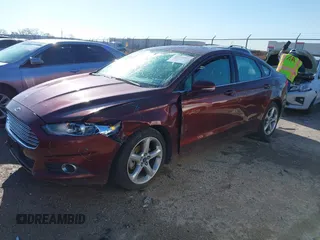 2015 Ford Fusion SE with VIN 3FA6P0HD8FR182977, listed as a IAAI auction lot 41758864 with 82,399 mi miles. Bid and sale history available at carsss.com. Image 2.