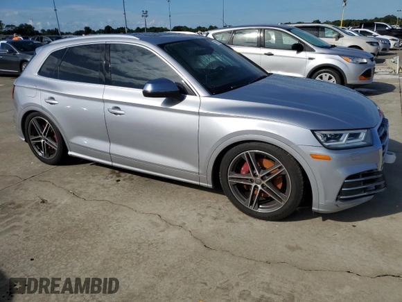 2019 Audi SQ5 Premium Plus with VIN WA1B4AFY1K2001448, listed as a Copart auction lot 73913714 with Not Provided miles and Non Repairable. Bid and sale history available at DreamBid. Image 4.