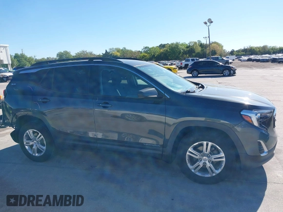 2019 GMC Terrain SLE with VIN 3GKALMEV4KL239486, listed as a IAAI auction lot 41825027 with 66,489 mi miles. Bid and sale history available at carsss.com. Image 14.