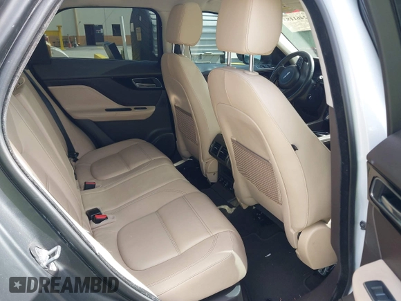 2017 Jaguar F-Pace 35t Prestige with VIN SADCK2BV6HA890493, listed as a IAAI auction lot 42461183 with 94,402 mi miles and . Bid and sale history available at DreamBid. Image 8.