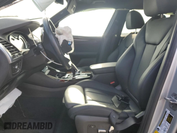 2018 BMW X3 xDrive30i with VIN 5UXTR9C59JLD59797, listed as a Copart auction lot 52063755 with Not Provided miles and Salvage Title. Bid and sale history available at DreamBid. Image 7.