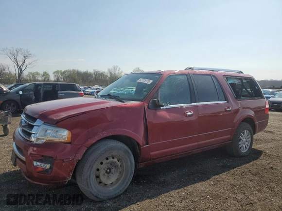 2016 Ford Expedition Max Limited z VIN 1FMJK2AT2GEF20373, wystawiony jako Copart lot #52705175 z przebiegiem 142 151 mil mil oraz Szkoda całkowita • Salvage title. Historia ofert i sprzedaży dostępna na DreamBid. Obrazek 1.