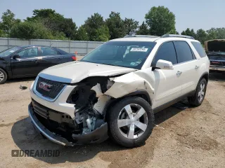 2011 GMC Acadia SLT1 with VIN 1GKKRRED2BJ386422, listed as a Copart auction lot 59752295 with 125,007 mi miles and Salvage title. Bid and sale history available at DreamBid. Image 1.