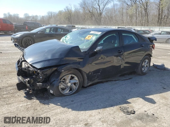 2024 Hyundai Elantra SE with VIN KMHLL4DG1RU683976, listed as a Copart auction lot 51864595 with Not Provided miles and Salvage Title. Bid and sale history available at DreamBid. Image 1.