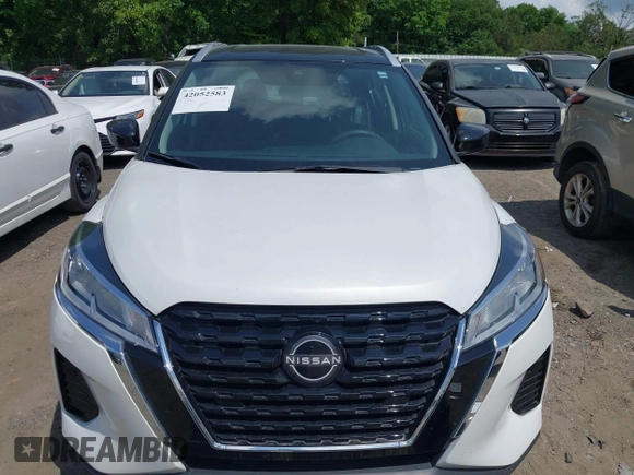 2023 Nissan Kicks SV with VIN 3N1CP5CV5PL548184, listed as a IAAI auction lot 42052583 with 43,214 mi miles and . Bid and sale history available at DreamBid. Image 12.