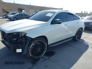 2021 Mercedes-Benz GLE 53 AMG with VIN 4JGFD6BBXMA376961, listed as a IAAI auction lot 42086876 with 66,115 mi miles and . Bid and sale history available at DreamBid. Image 2.